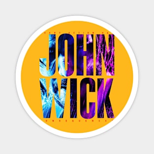 John Wick Modern Magnet